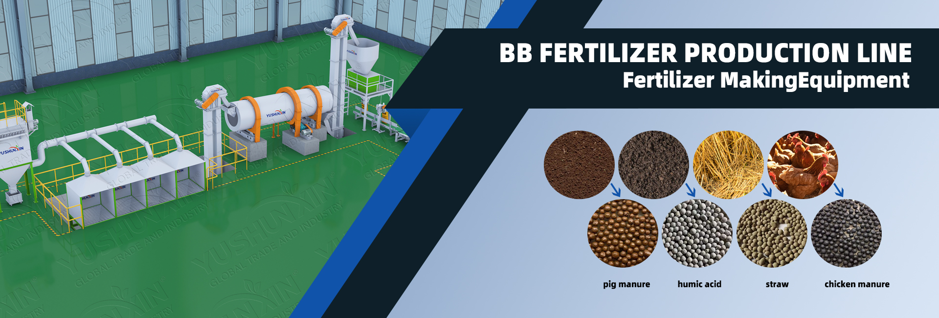 BB fertilizer production line