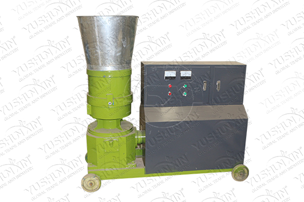 flat die granulator.