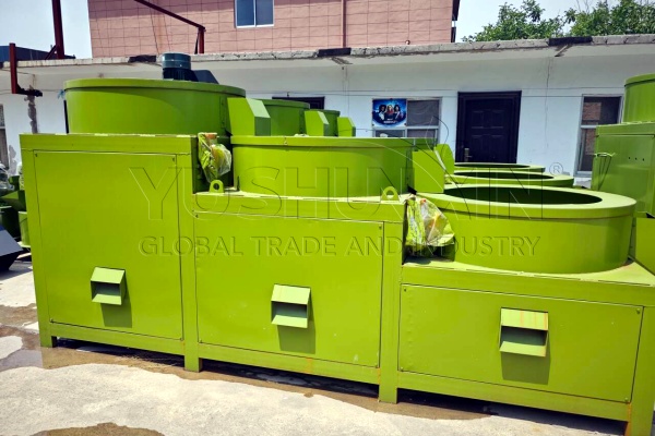 fertilizer pellet rounding machine